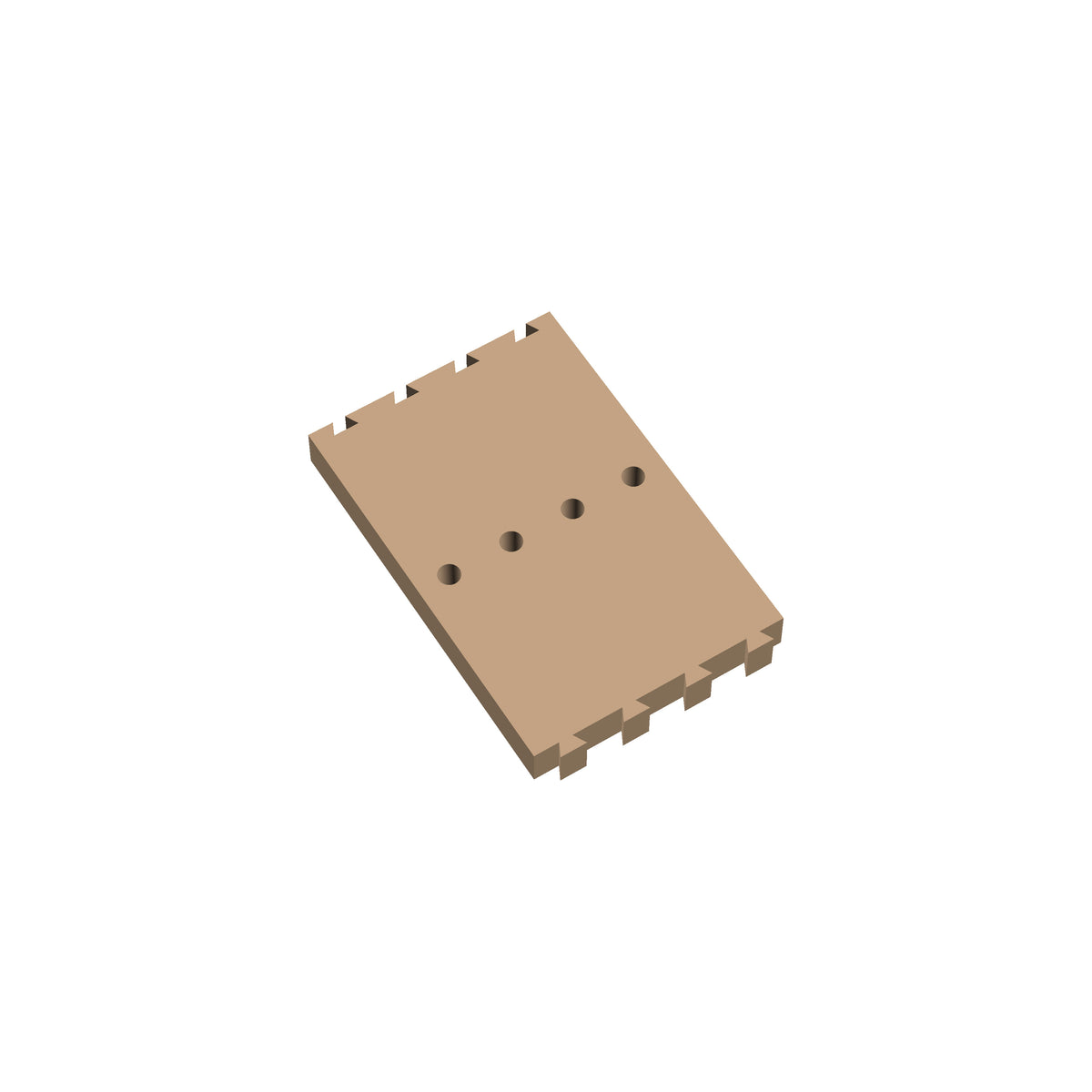 End Cribbage Puzzle Piece