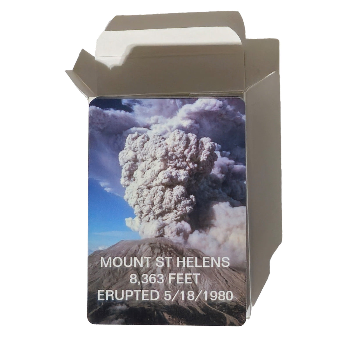 playing cards mount st helens washington